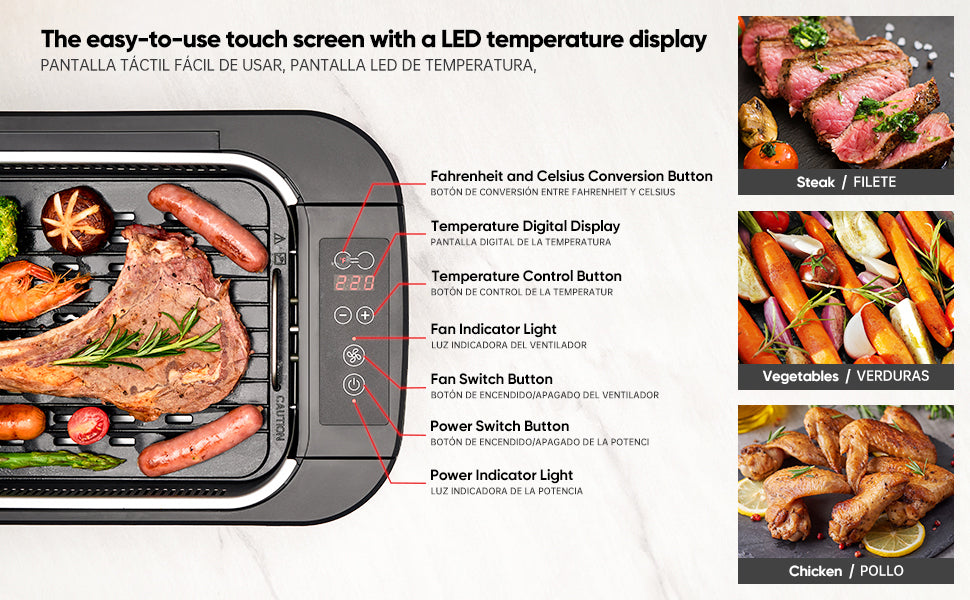 Indoor smokeless grills are gaining popularity as a convenient and healthier alternative to traditional outdoor grilling.