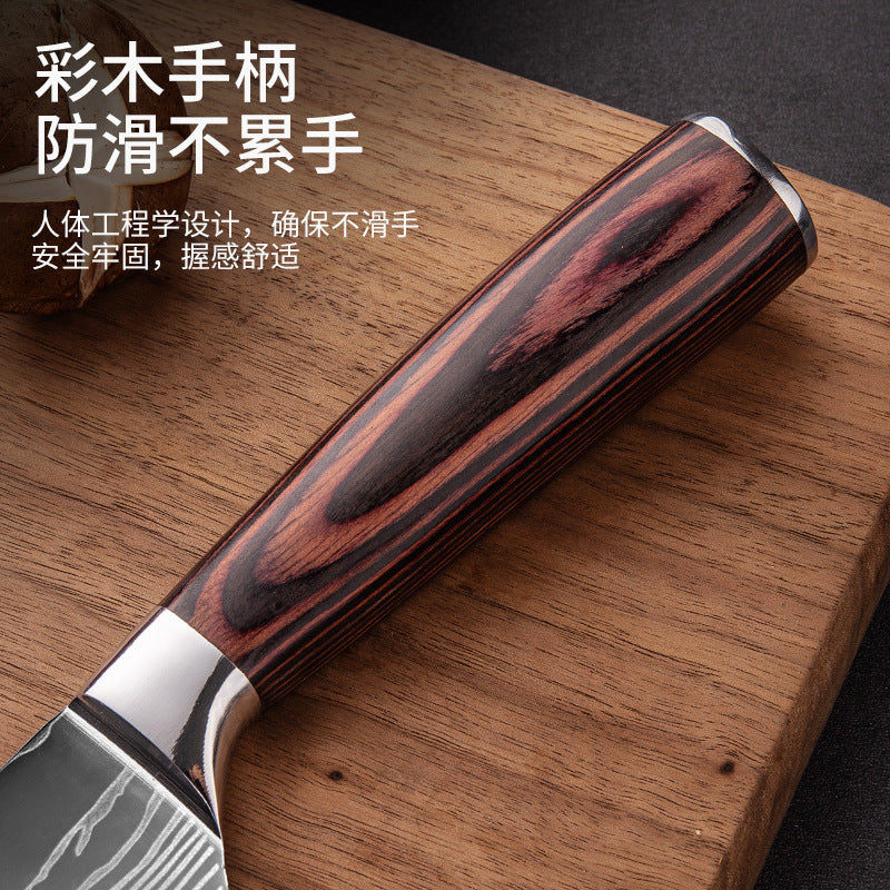 Razor Sharp Meat Cleaver and Vegetable Kitchen Knife, High Carbon Stainless Steel, Multipurpose Asian Chef Knife for Home and Kitchen with Ergonomic Handle